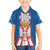 Personalized Serbia Coat of Arms Family Matching Summer Maxi Dress and Hawaiian Shirt The Serbian Eagle and Serbian cross