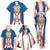 Personalized Serbia Coat of Arms Family Matching Tank Maxi Dress and Hawaiian Shirt The Serbian Eagle and Serbian cross
