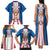 Personalized Serbia Coat of Arms Family Matching Tank Maxi Dress and Hawaiian Shirt The Serbian Eagle and Serbian cross