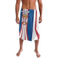 Personalized Serbia Coat of Arms Lavalava The Serbian Eagle and Serbian cross