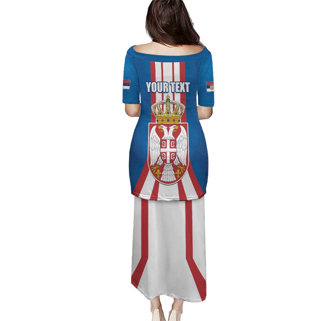 Personalized Serbia Coat of Arms Puletasi The Serbian Eagle and Serbian cross