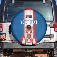 Personalized Serbia Coat of Arms Spare Tire Cover The Serbian Eagle and Serbian cross