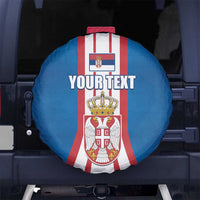Personalized Serbia Coat of Arms Spare Tire Cover The Serbian Eagle and Serbian cross