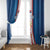 Personalized Serbia Coat of Arms Window Curtain The Serbian Eagle and Serbian cross