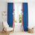 Personalized Serbia Coat of Arms Window Curtain The Serbian Eagle and Serbian cross