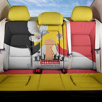 Belgian National Day Back Car Seat Cover 21th July Flag with Dove