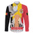 Belgian National Day Family Matching Summer Maxi Dress and Hawaiian Shirt 21th July Flag with Dove