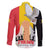 Belgian National Day Family Matching Summer Maxi Dress and Hawaiian Shirt 21th July Flag with Dove