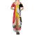 Belgian National Day Family Matching Summer Maxi Dress and Hawaiian Shirt 21th July Flag with Dove