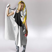 Belgian National Day Hooded Blanket 21th July Flag with Dove