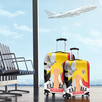 Belgian National Day Luggage Cover 21th July Flag with Dove