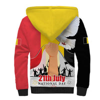 Belgian National Day Sherpa Hoodie 21th July Flag with Dove