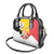 Belgian National Day Shoulder Handbag 21th July Flag with Dove