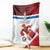Custom Serbia Football Blanket Sporty Style with Eagle Mascot
