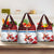 Custom Serbia Football Grocery Bag Sporty Style with Eagle Mascot