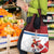 Custom Serbia Football Grocery Bag Sporty Style with Eagle Mascot
