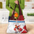 Custom Serbia Football Grocery Bag Sporty Style with Eagle Mascot