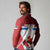 Custom Serbia Football Long Sleeve Polo Shirt Sporty Style with Eagle Mascot