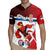 Custom Serbia Football Rugby Jersey Sporty Style with Eagle Mascot