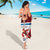 Custom Serbia Football Sarong Sporty Style with Eagle Mascot
