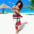 Custom Serbia Football Sarong Sporty Style with Eagle Mascot