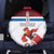 Custom Serbia Football Spare Tire Cover Sporty Style with Eagle Mascot