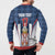 Custom Serbia Basketball Champions Button Sweatshirt Sporty Style with Coat of Arms