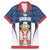 Custom Serbia Basketball Champions Family Matching Mermaid Dress and Hawaiian Shirt Sporty Style with Coat of Arms