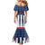 Custom Serbia Basketball Champions Family Matching Mermaid Dress and Hawaiian Shirt Sporty Style with Coat of Arms
