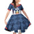 Custom Serbia Basketball Champions Family Matching Off Shoulder Short Dress and Hawaiian Shirt Sporty Style with Coat of Arms