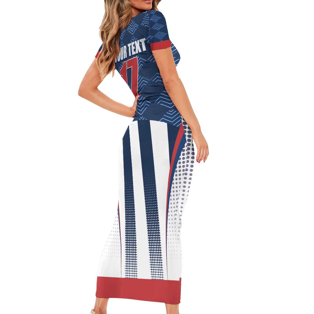 Custom Serbia Basketball Champions Family Matching Short Sleeve Bodycon Dress and Hawaiian Shirt Sporty Style with Coat of Arms