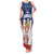 Custom Serbia Basketball Champions Family Matching Tank Maxi Dress and Hawaiian Shirt Sporty Style with Coat of Arms