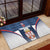 Custom Serbia Basketball Champions Rubber Doormat Sporty Style with Coat of Arms