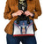 Custom Serbia Basketball Champions Shoulder Handbag Sporty Style with Coat of Arms