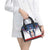 Custom Serbia Basketball Champions Shoulder Handbag Sporty Style with Coat of Arms