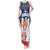 Custom Serbia Basketball Champions Tank Maxi Dress Sporty Style with Coat of Arms