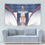 Custom Serbia Basketball Champions Tapestry Sporty Style with Coat of Arms
