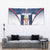 Custom Serbia Basketball Champions Tapestry Sporty Style with Coat of Arms