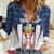 Custom Serbia Basketball Champions Women Casual Shirt Sporty Style with Coat of Arms
