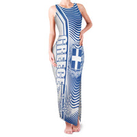 Personalized Greece Coat of Arms Family Matching Tank Maxi Dress and Hawaiian Shirt Greek cross and Two Laurel Branches