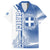 Personalized Greece Coat of Arms Hawaiian Shirt Greek cross and Two Laurel Branches