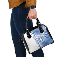 Personalized Greece Coat of Arms Shoulder Handbag Greek cross and Two Laurel Branches