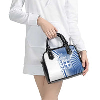 Personalized Greece Coat of Arms Shoulder Handbag Greek cross and Two Laurel Branches