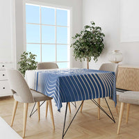 Personalized Greece Coat of Arms Tablecloth Greek cross and Two Laurel Branches