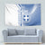 Personalized Greece Coat of Arms Tapestry Greek cross and Two Laurel Branches