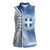 Personalized Greece Coat of Arms Women Sleeveless Polo Shirt Greek cross and Two Laurel Branches