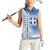 Personalized Greece Coat of Arms Women Sleeveless Polo Shirt Greek cross and Two Laurel Branches