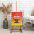 Personalized Spain Bull with Crown Canvas Wall Art Espana Flag with Coat of Arms