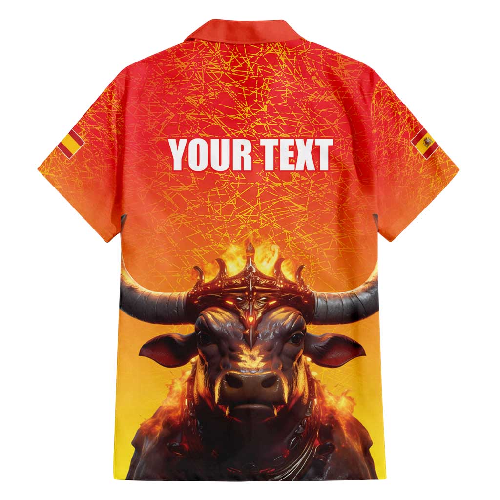 Personalized Spain Bull with Crown Family Matching Summer Maxi Dress and Hawaiian Shirt Espana Flag with Coat of Arms