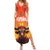 Personalized Spain Bull with Crown Family Matching Summer Maxi Dress and Hawaiian Shirt Espana Flag with Coat of Arms